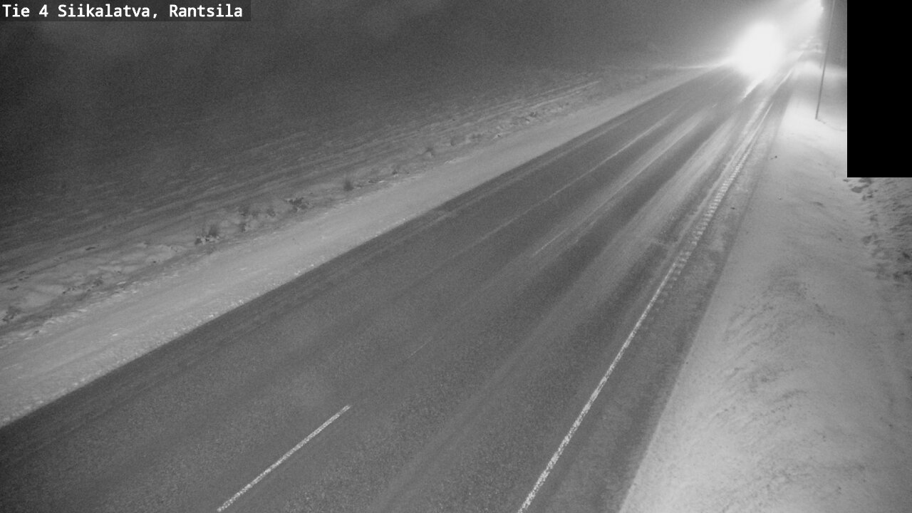Weather Camera Image Väg 4 Siikalatva, Rantsila, Siikalatva, Pohjois-Pohjanmaa