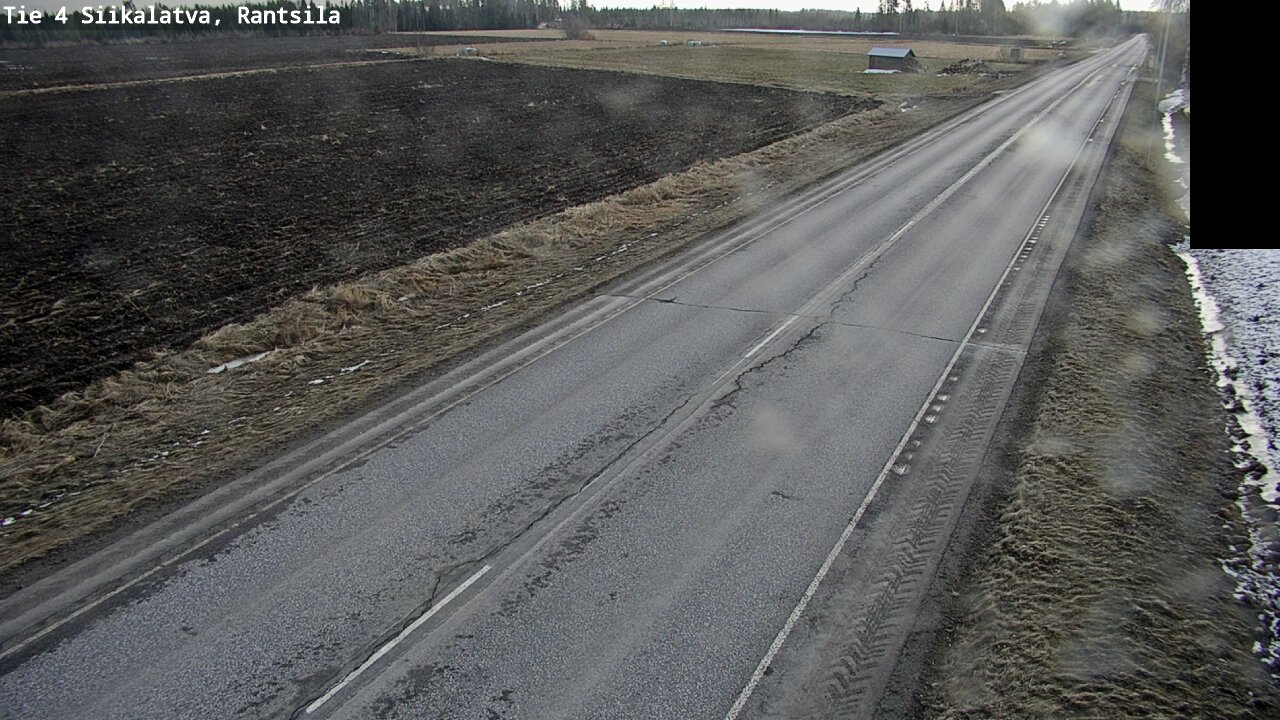 Weather Camera Image Väg 4 Siikalatva, Rantsila, Siikalatva, Pohjois-Pohjanmaa