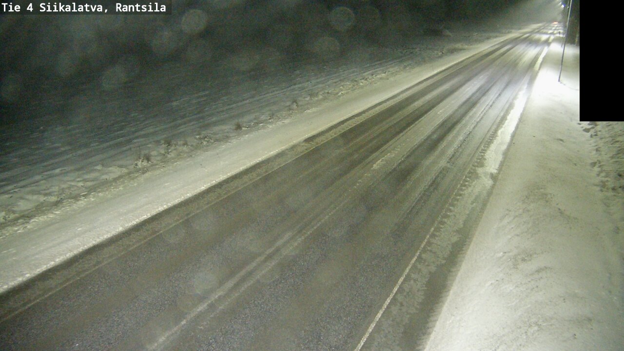 Weather Camera Image Väg 4 Siikalatva, Rantsila, Siikalatva, Pohjois-Pohjanmaa