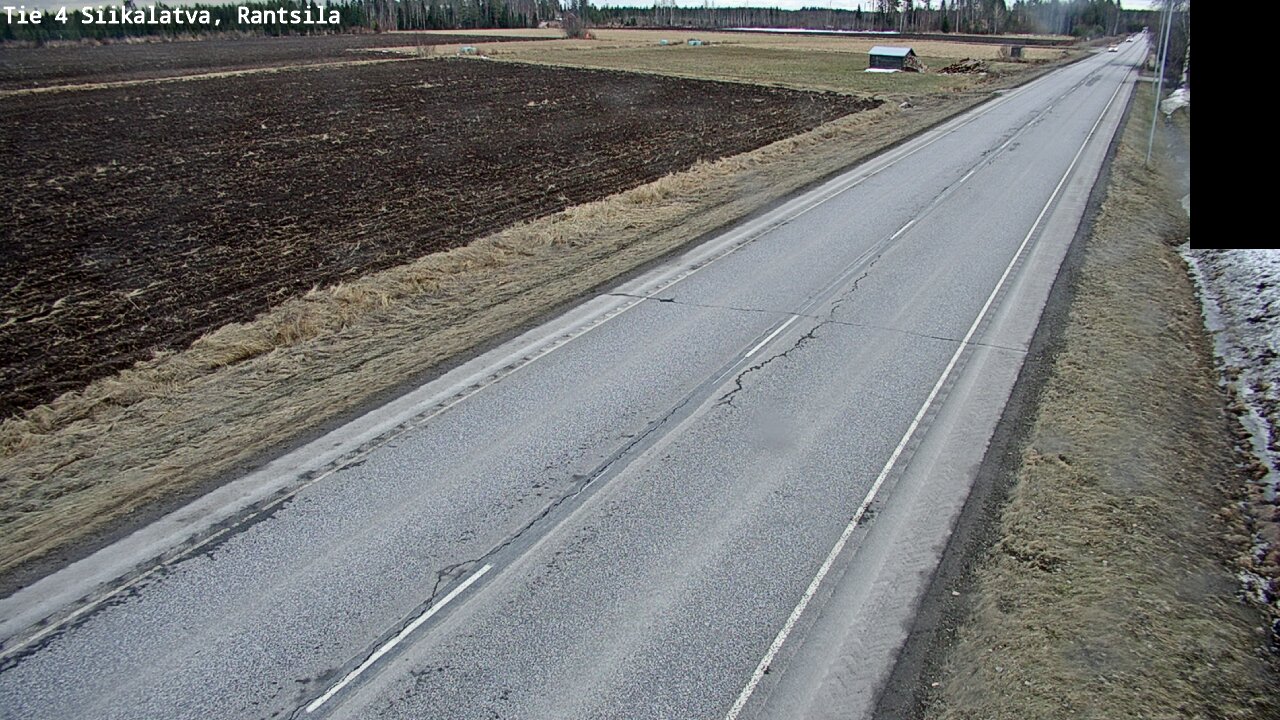 Weather Camera Image Väg 4 Siikalatva, Rantsila, Siikalatva, Pohjois-Pohjanmaa