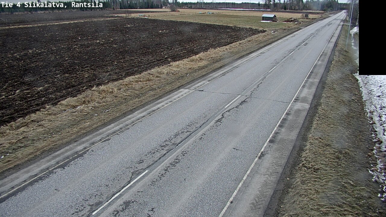 Weather Camera Image Väg 4 Siikalatva, Rantsila, Siikalatva, Pohjois-Pohjanmaa