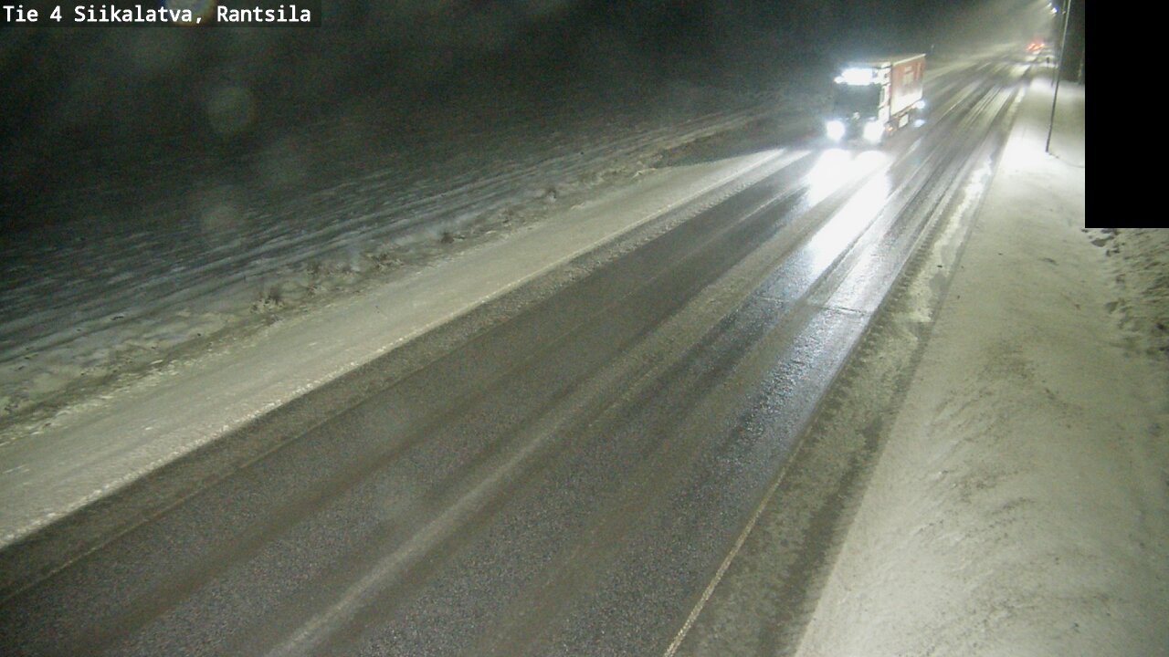 Weather Camera Image Väg 4 Siikalatva, Rantsila, Siikalatva, Pohjois-Pohjanmaa