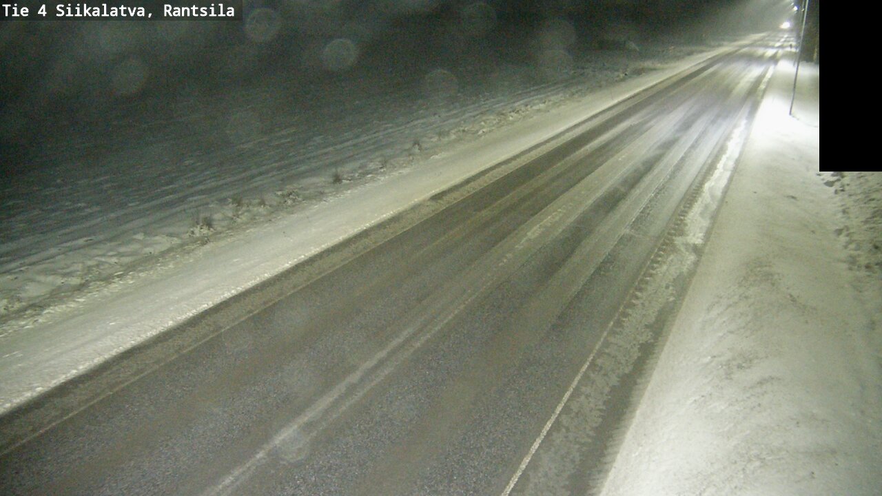 Weather Camera Image Väg 4 Siikalatva, Rantsila, Siikalatva, Pohjois-Pohjanmaa