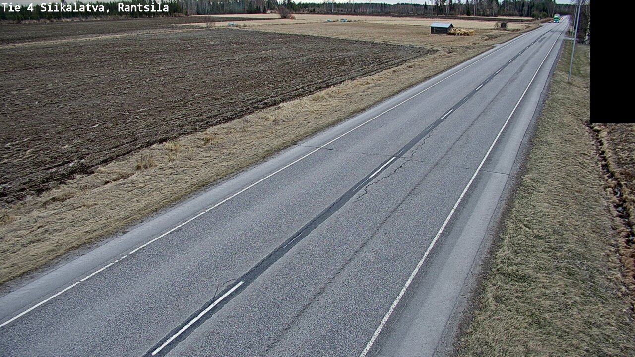 Weather Camera Image Väg 4 Siikalatva, Rantsila, Siikalatva, Pohjois-Pohjanmaa