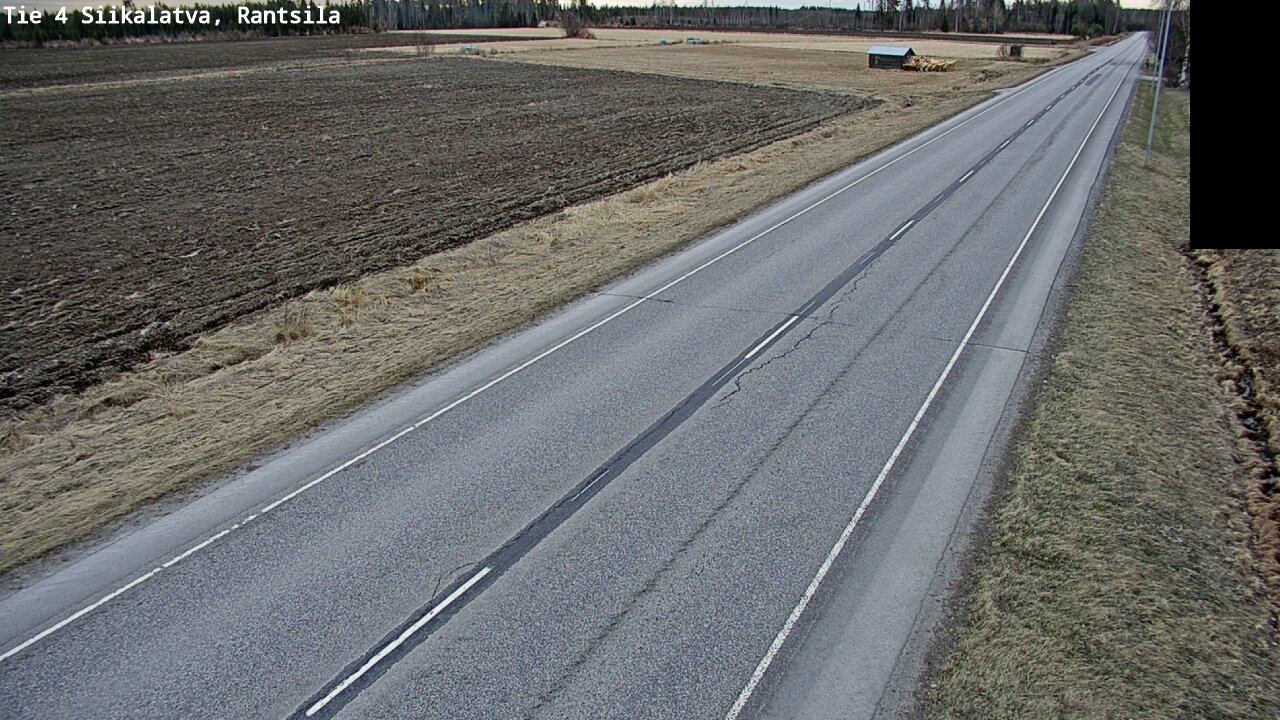 Weather Camera Image Väg 4 Siikalatva, Rantsila, Siikalatva, Pohjois-Pohjanmaa