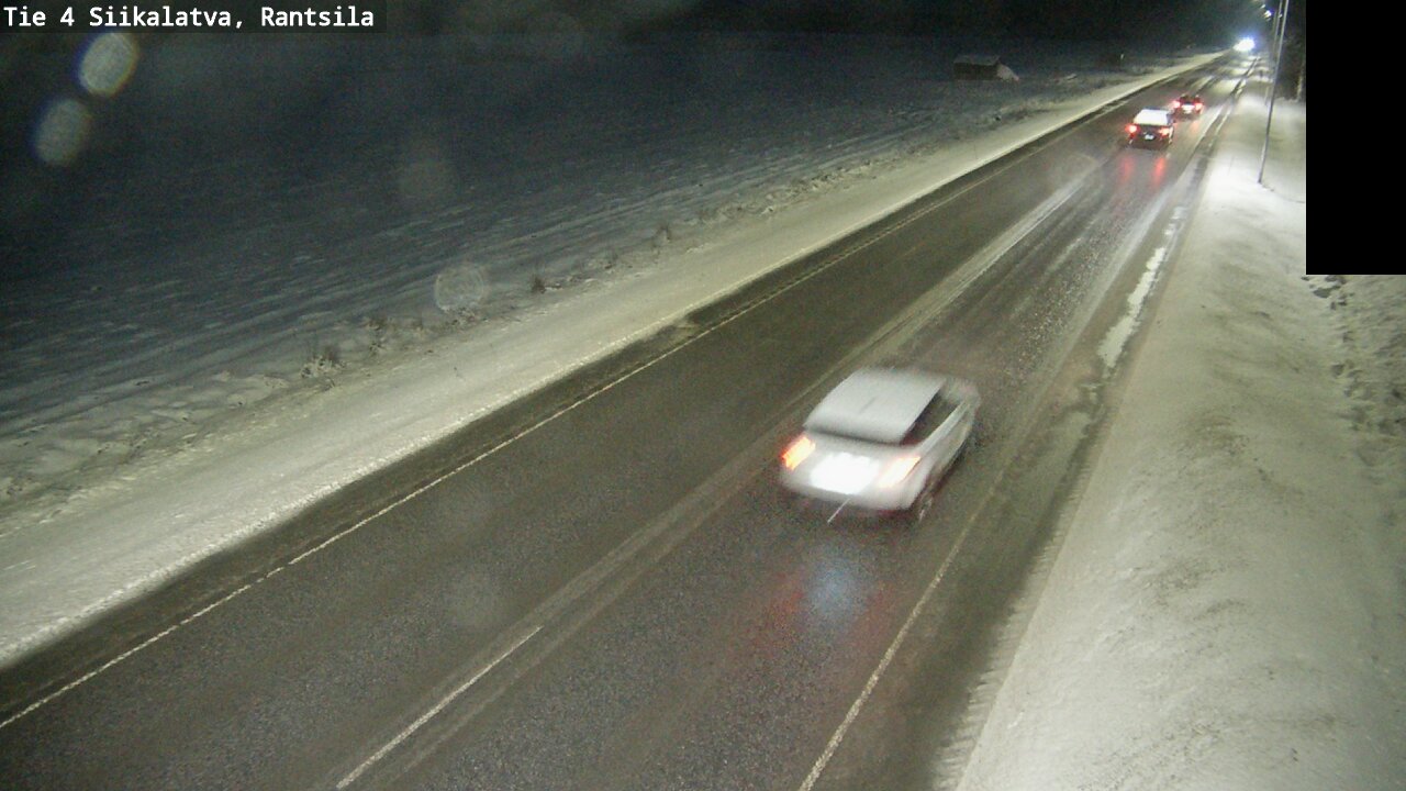 Weather Camera Image Väg 4 Siikalatva, Rantsila, Siikalatva, Pohjois-Pohjanmaa