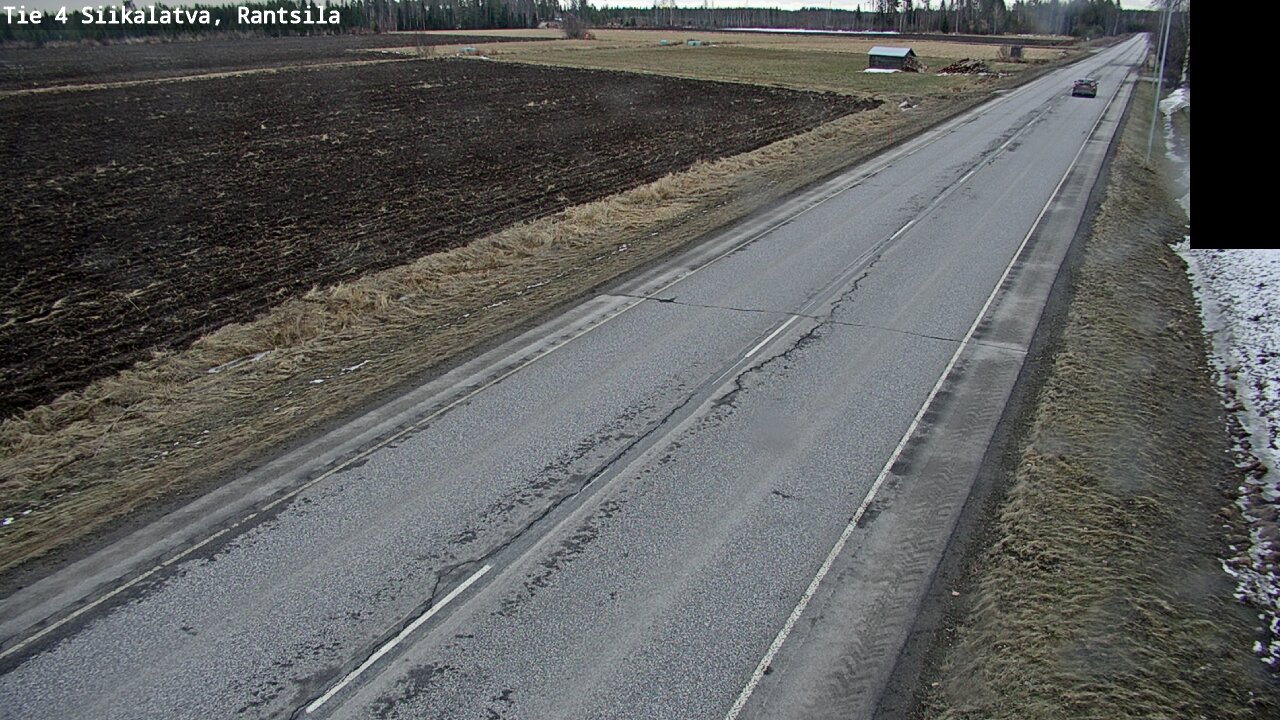 Weather Camera Image Väg 4 Siikalatva, Rantsila, Siikalatva, Pohjois-Pohjanmaa