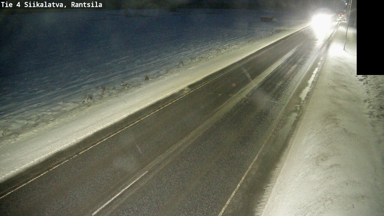 Weather Camera Image Väg 4 Siikalatva, Rantsila, Siikalatva, Pohjois-Pohjanmaa