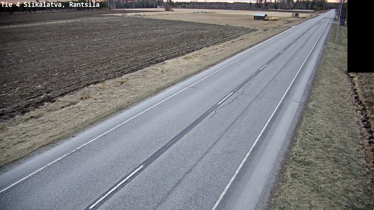 Weather Camera Image Road 4 Siikalatva, Rantsila, Siikalatva, Pohjois-Pohjanmaa