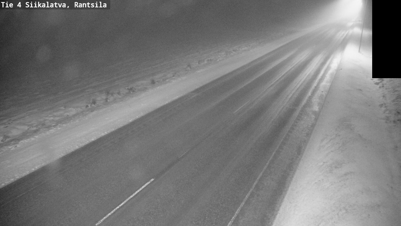 Weather Camera Image Väg 4 Siikalatva, Rantsila, Siikalatva, Pohjois-Pohjanmaa