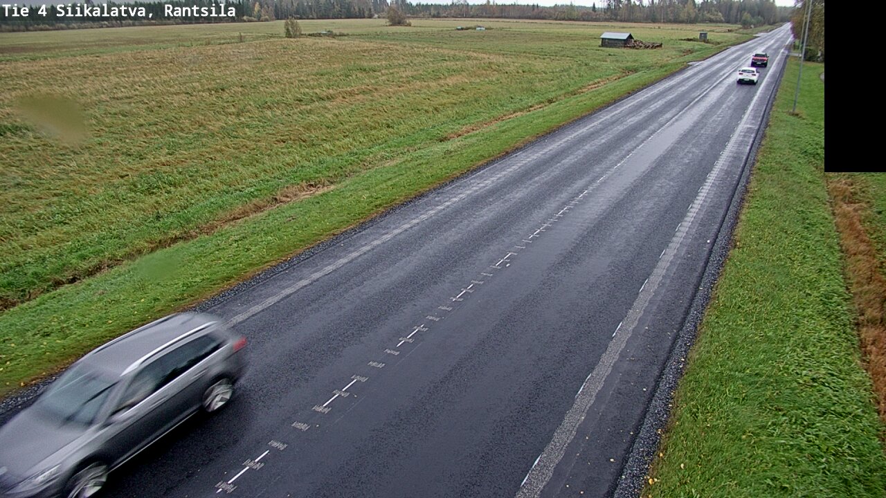 Weather Camera Image Road 4 Siikalatva, Rantsila, Siikalatva, Pohjois-Pohjanmaa