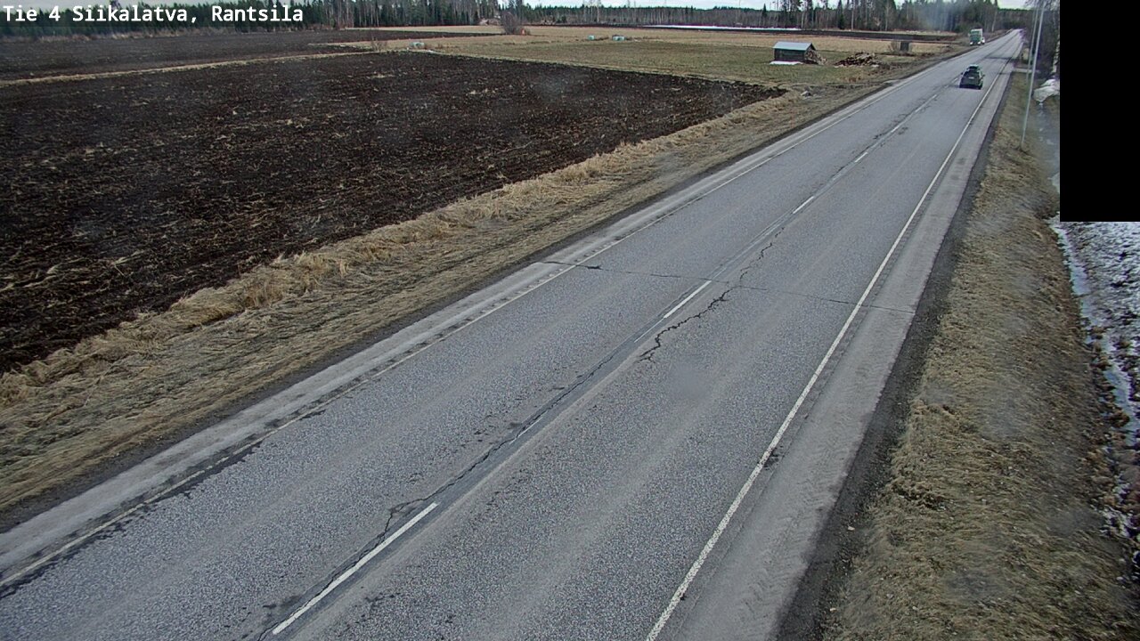 Weather Camera Image Väg 4 Siikalatva, Rantsila, Siikalatva, Pohjois-Pohjanmaa