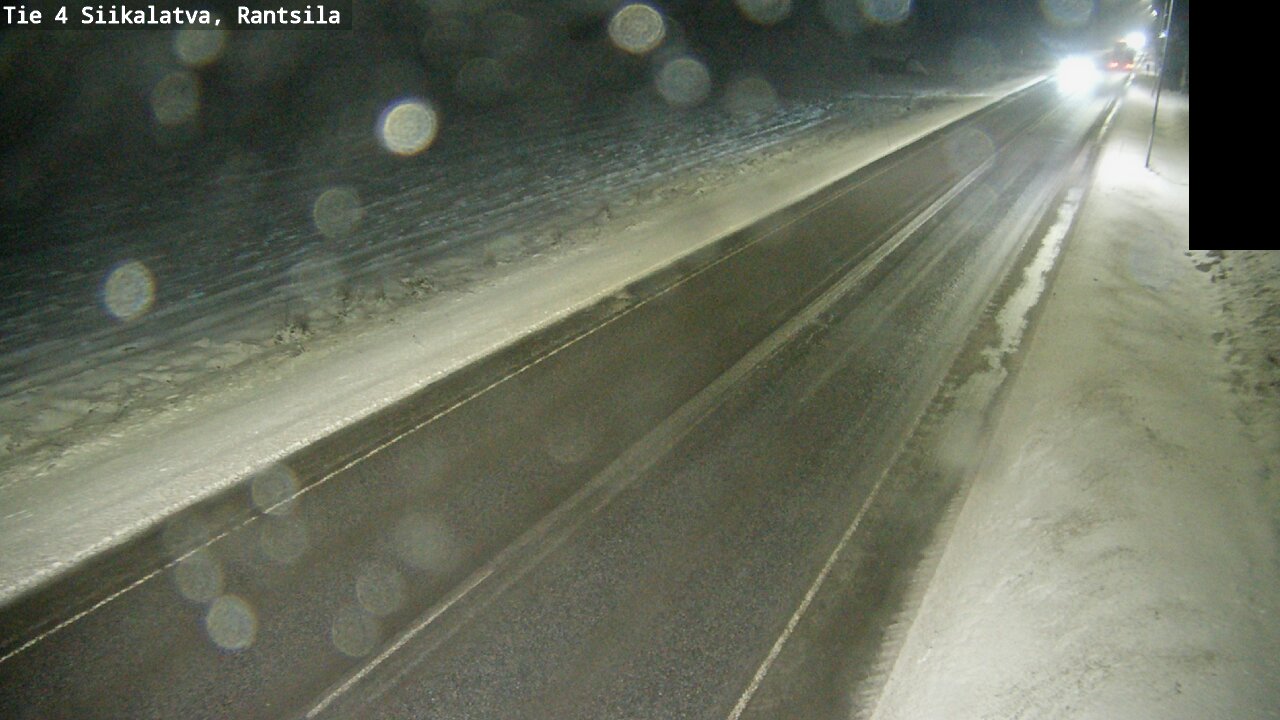 Weather Camera Image Väg 4 Siikalatva, Rantsila, Siikalatva, Pohjois-Pohjanmaa