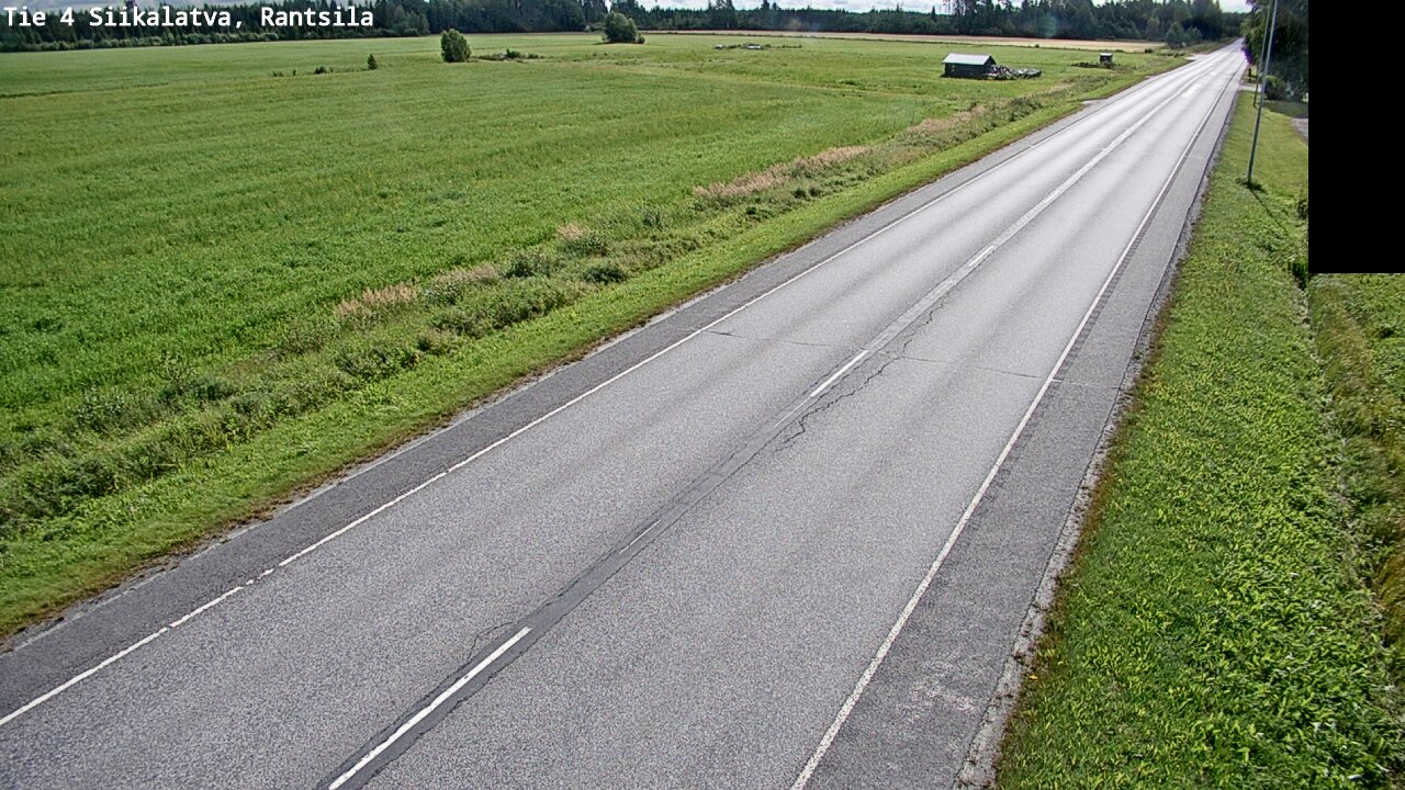 Weather Camera Image Road 4 Siikalatva, Rantsila, Siikalatva, Pohjois-Pohjanmaa