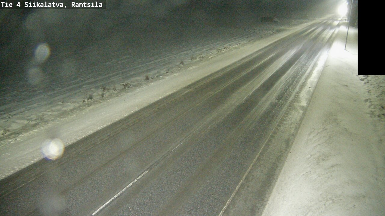 Weather Camera Image Väg 4 Siikalatva, Rantsila, Siikalatva, Pohjois-Pohjanmaa