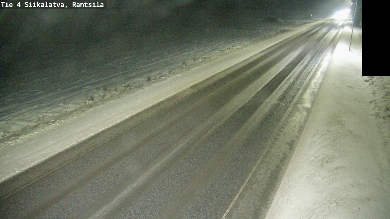 Weather Camera Image Väg 4 Siikalatva, Rantsila, Siikalatva, Pohjois-Pohjanmaa