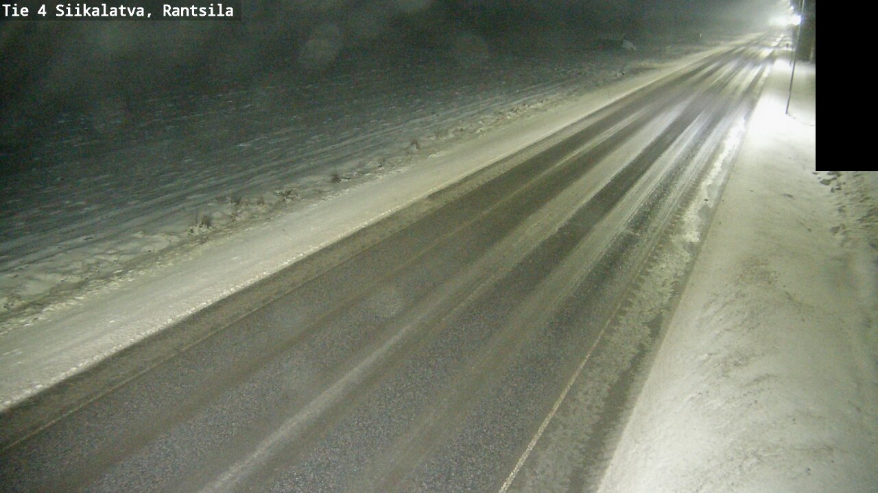 Weather Camera Image Väg 4 Siikalatva, Rantsila, Siikalatva, Pohjois-Pohjanmaa