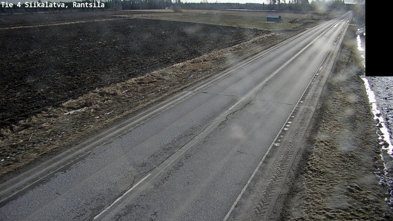 Weather Camera Image Väg 4 Siikalatva, Rantsila, Siikalatva, Pohjois-Pohjanmaa