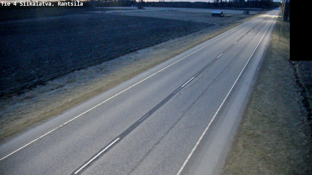 Weather Camera Image Road 4 Siikalatva, Rantsila, Siikalatva, Pohjois-Pohjanmaa