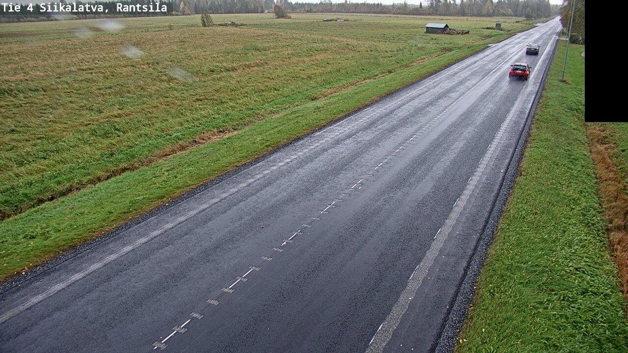 Weather Camera Image Road 4 Siikalatva, Rantsila, Siikalatva, Pohjois-Pohjanmaa