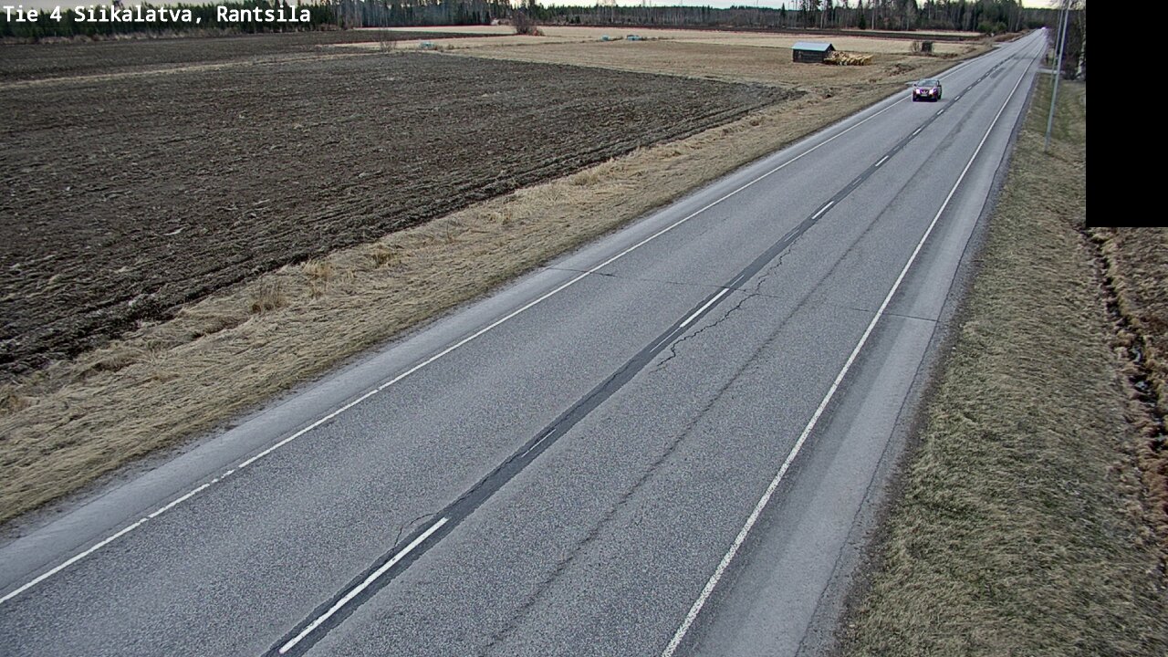 Weather Camera Image Väg 4 Siikalatva, Rantsila, Siikalatva, Pohjois-Pohjanmaa