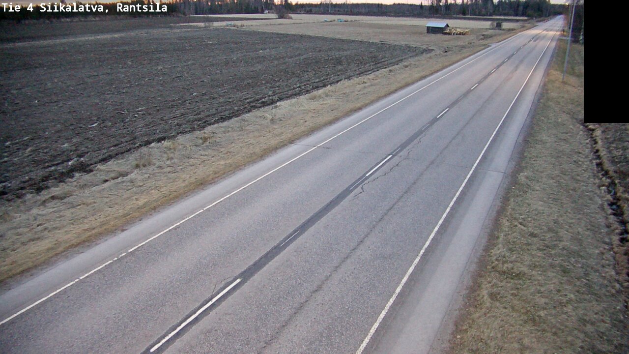 Weather Camera Image Road 4 Siikalatva, Rantsila, Siikalatva, Pohjois-Pohjanmaa