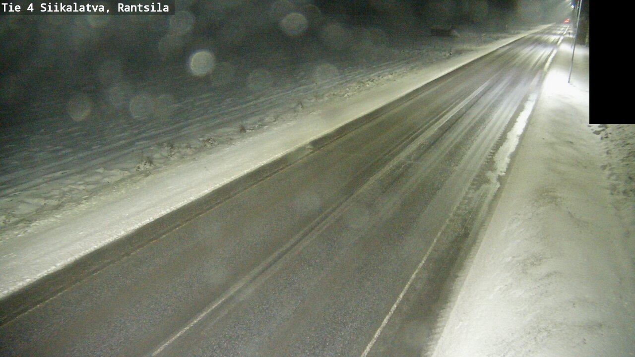 Weather Camera Image Väg 4 Siikalatva, Rantsila, Siikalatva, Pohjois-Pohjanmaa