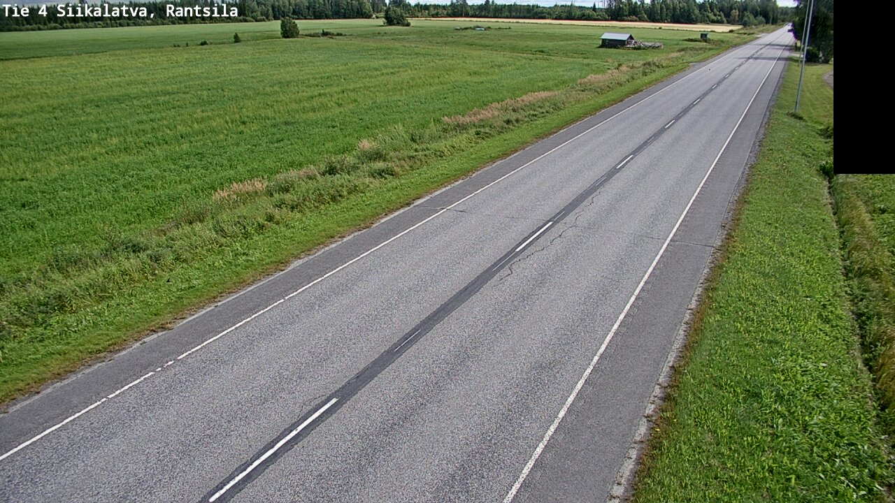 Weather Camera Image Road 4 Siikalatva, Rantsila, Siikalatva, Pohjois-Pohjanmaa