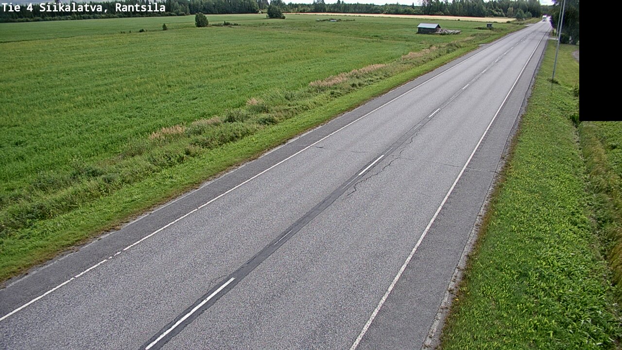 Weather Camera Image Road 4 Siikalatva, Rantsila, Siikalatva, Pohjois-Pohjanmaa