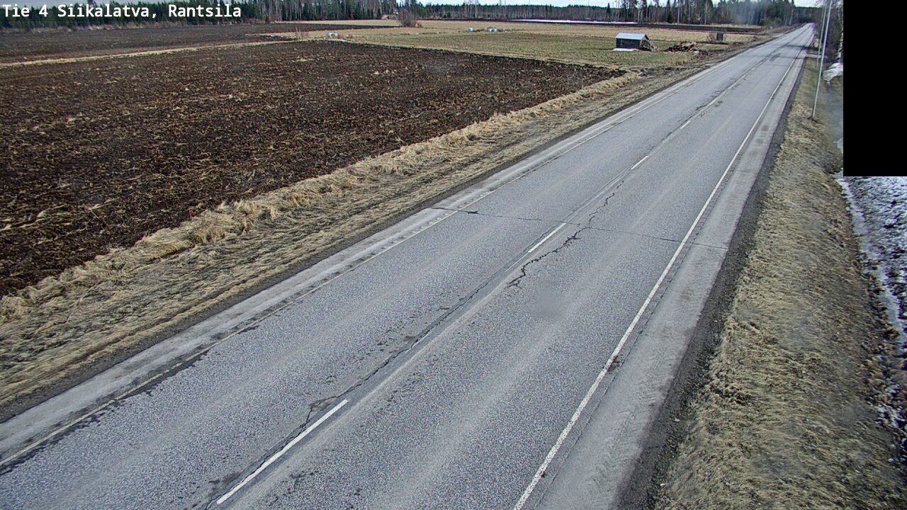 Weather Camera Image Väg 4 Siikalatva, Rantsila, Siikalatva, Pohjois-Pohjanmaa