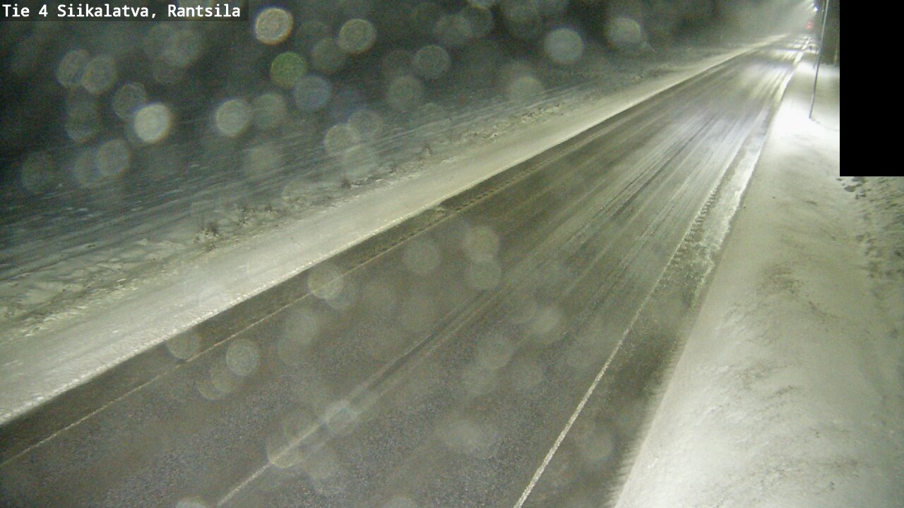 Weather Camera Image Väg 4 Siikalatva, Rantsila, Siikalatva, Pohjois-Pohjanmaa