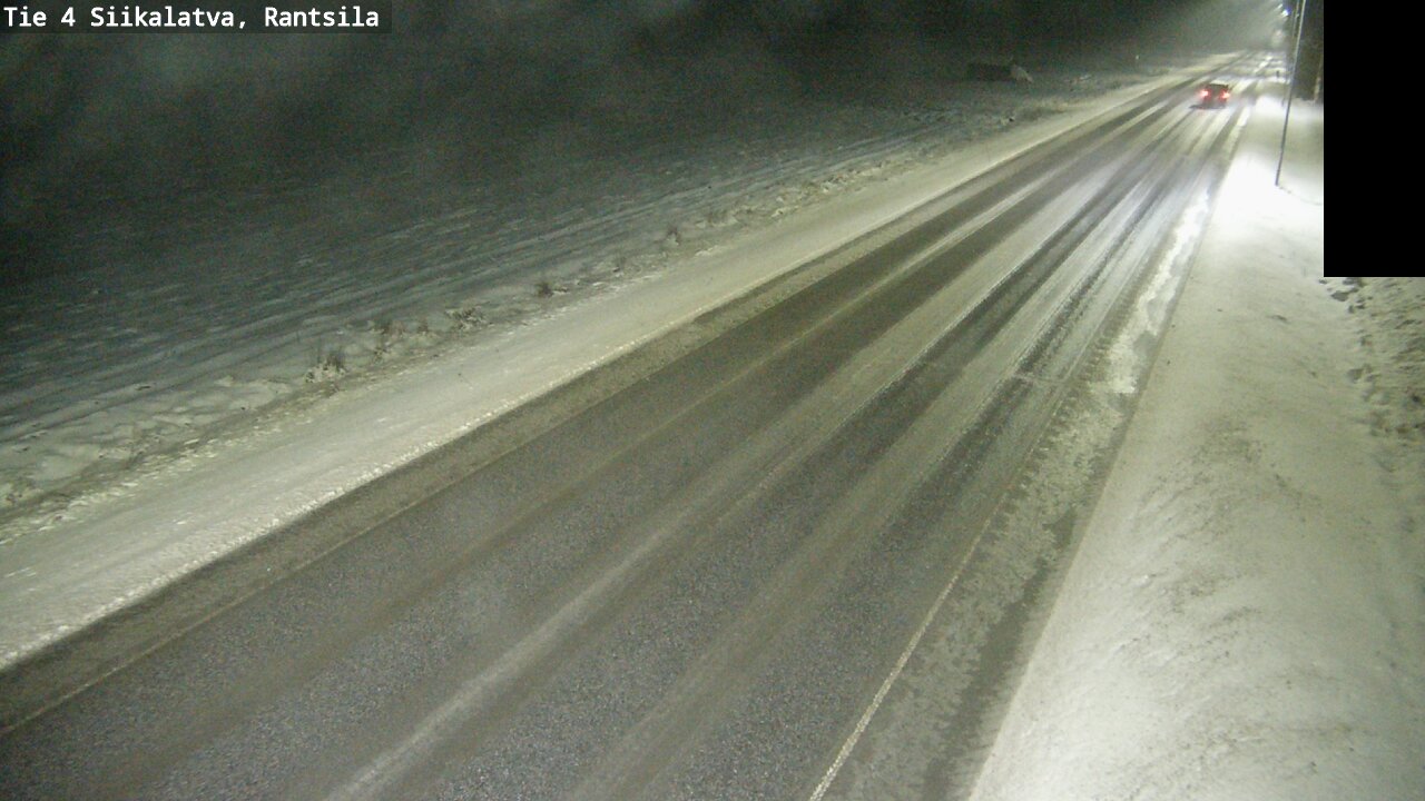 Weather Camera Image Väg 4 Siikalatva, Rantsila, Siikalatva, Pohjois-Pohjanmaa
