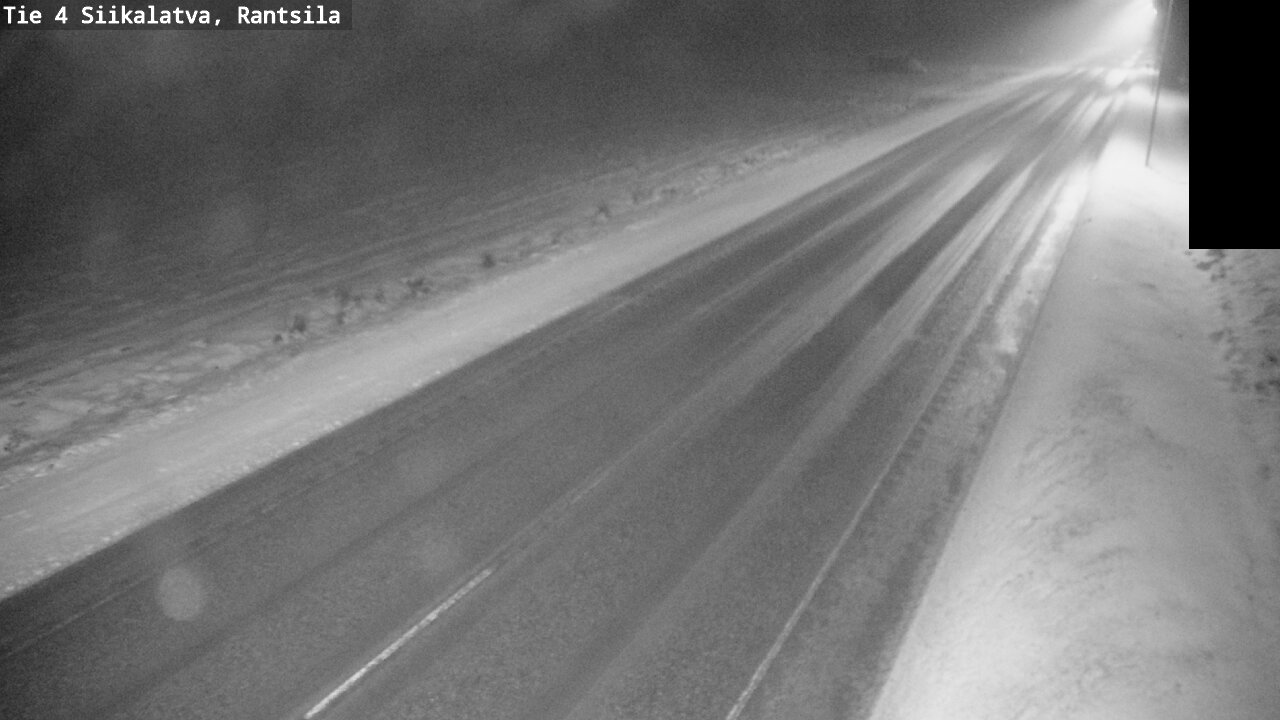 Weather Camera Image Väg 4 Siikalatva, Rantsila, Siikalatva, Pohjois-Pohjanmaa