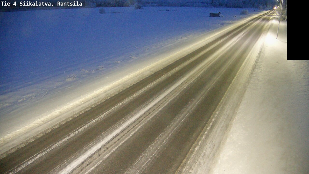 Weather Camera Image Road 4 Siikalatva, Rantsila, Siikalatva, Pohjois-Pohjanmaa