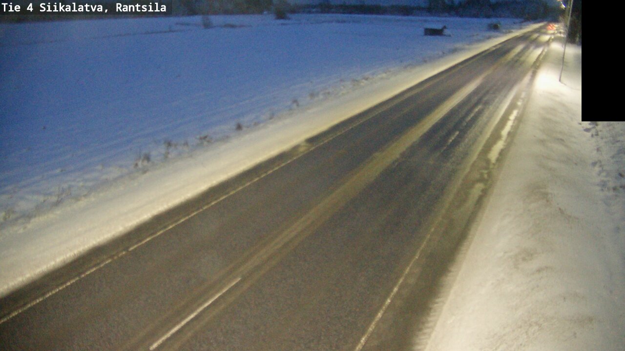 Weather Camera Image Väg 4 Siikalatva, Rantsila, Siikalatva, Pohjois-Pohjanmaa