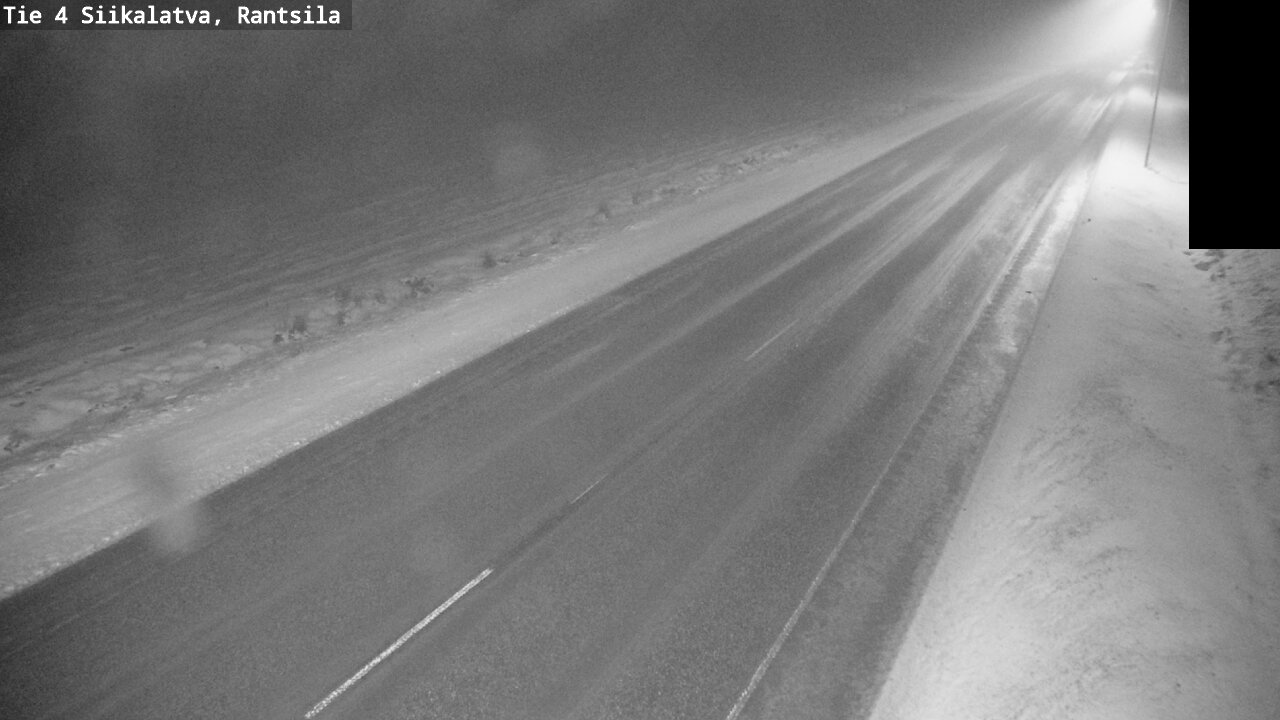 Weather Camera Image Väg 4 Siikalatva, Rantsila, Siikalatva, Pohjois-Pohjanmaa