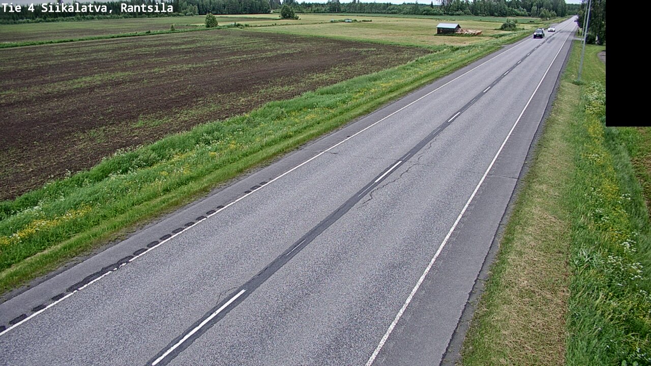 Weather Camera Image Road 4 Siikalatva, Rantsila, Siikalatva, Pohjois-Pohjanmaa