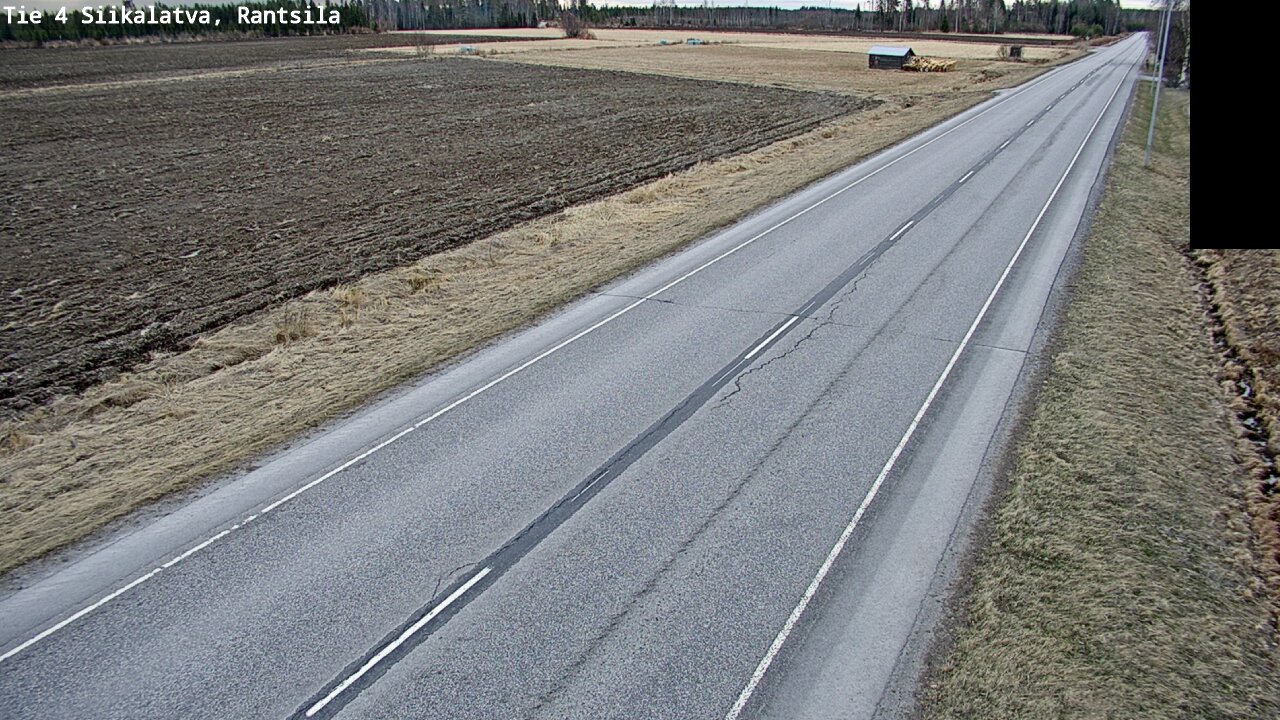 Weather Camera Image Road 4 Siikalatva, Rantsila, Siikalatva, Pohjois-Pohjanmaa