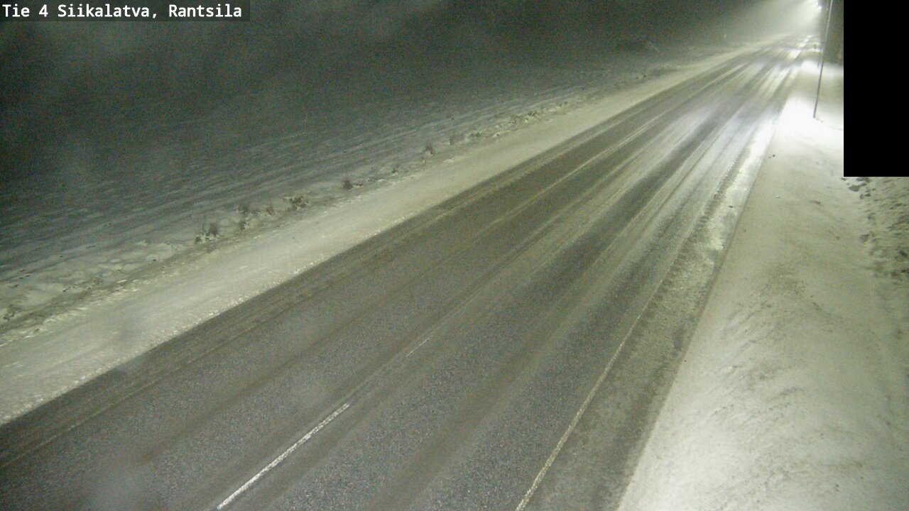 Weather Camera Image Väg 4 Siikalatva, Rantsila, Siikalatva, Pohjois-Pohjanmaa