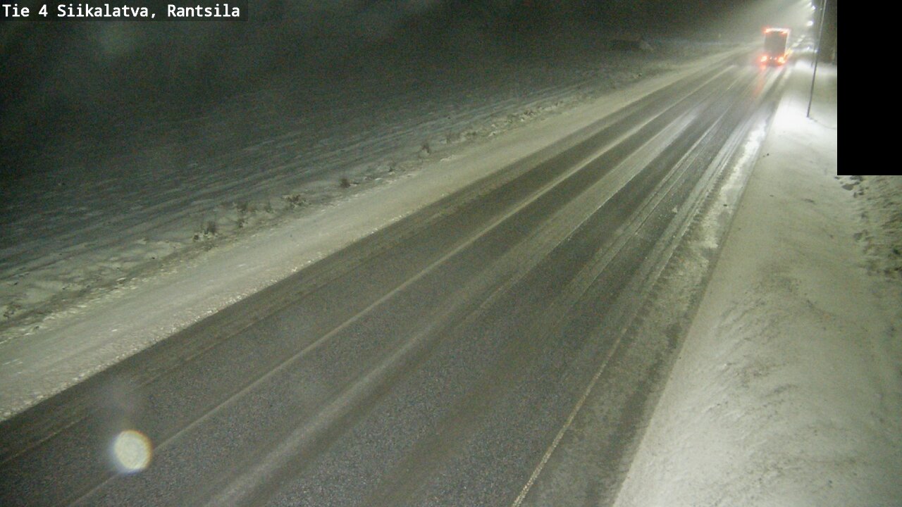 Weather Camera Image Väg 4 Siikalatva, Rantsila, Siikalatva, Pohjois-Pohjanmaa