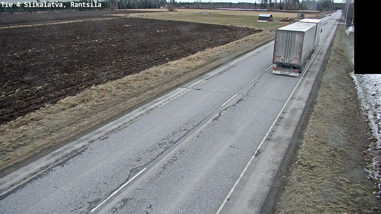Weather Camera Image Väg 4 Siikalatva, Rantsila, Siikalatva, Pohjois-Pohjanmaa