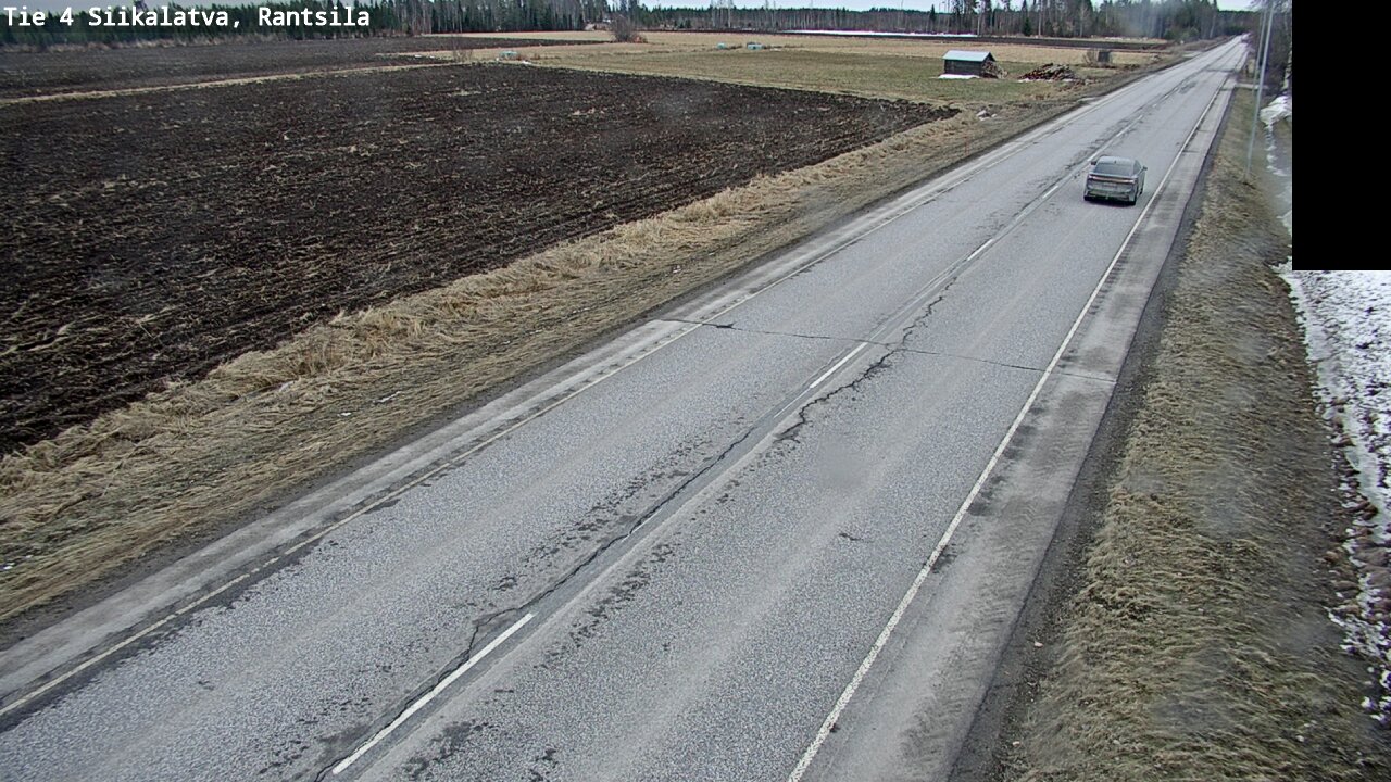 Weather Camera Image Väg 4 Siikalatva, Rantsila, Siikalatva, Pohjois-Pohjanmaa