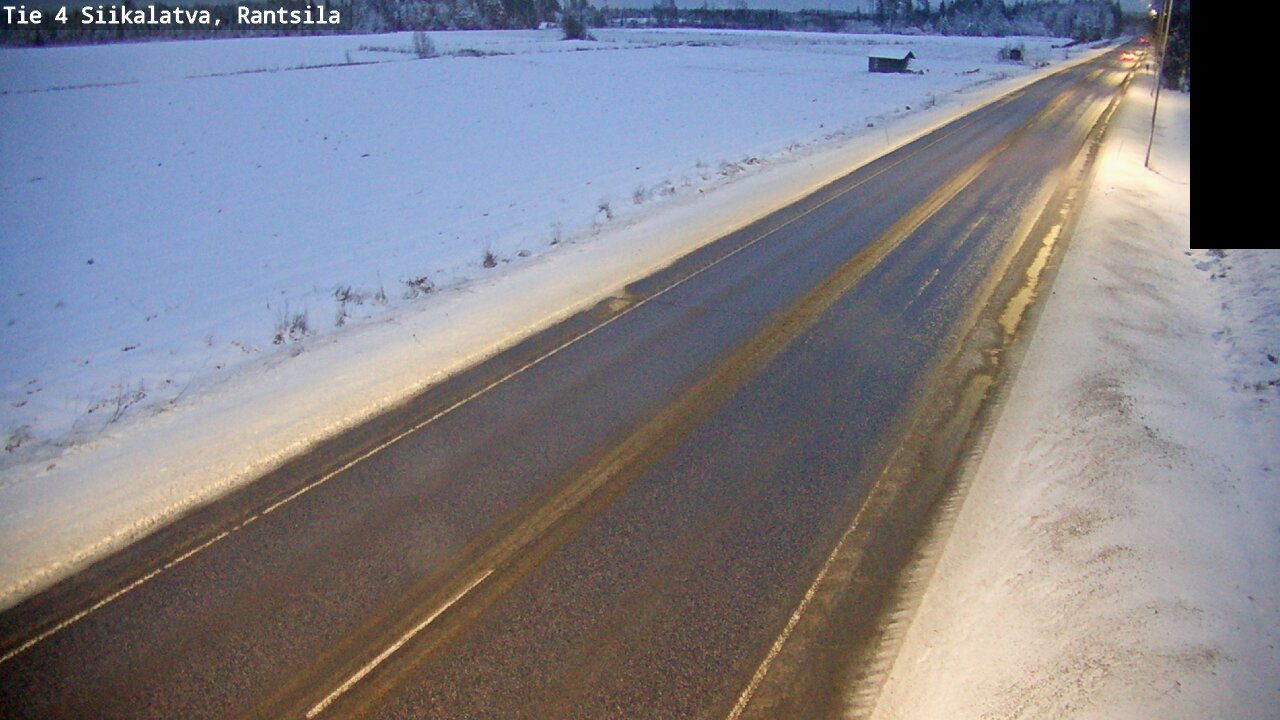 Weather Camera Image Väg 4 Siikalatva, Rantsila, Siikalatva, Pohjois-Pohjanmaa