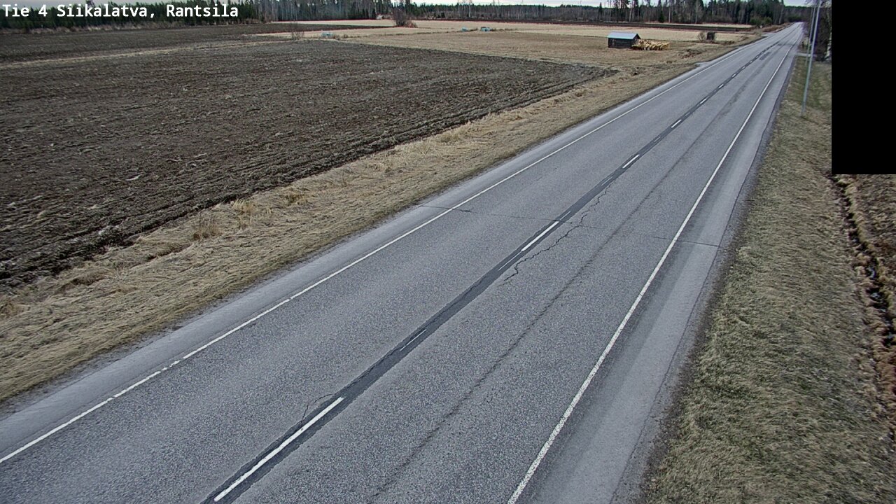 Weather Camera Image Väg 4 Siikalatva, Rantsila, Siikalatva, Pohjois-Pohjanmaa