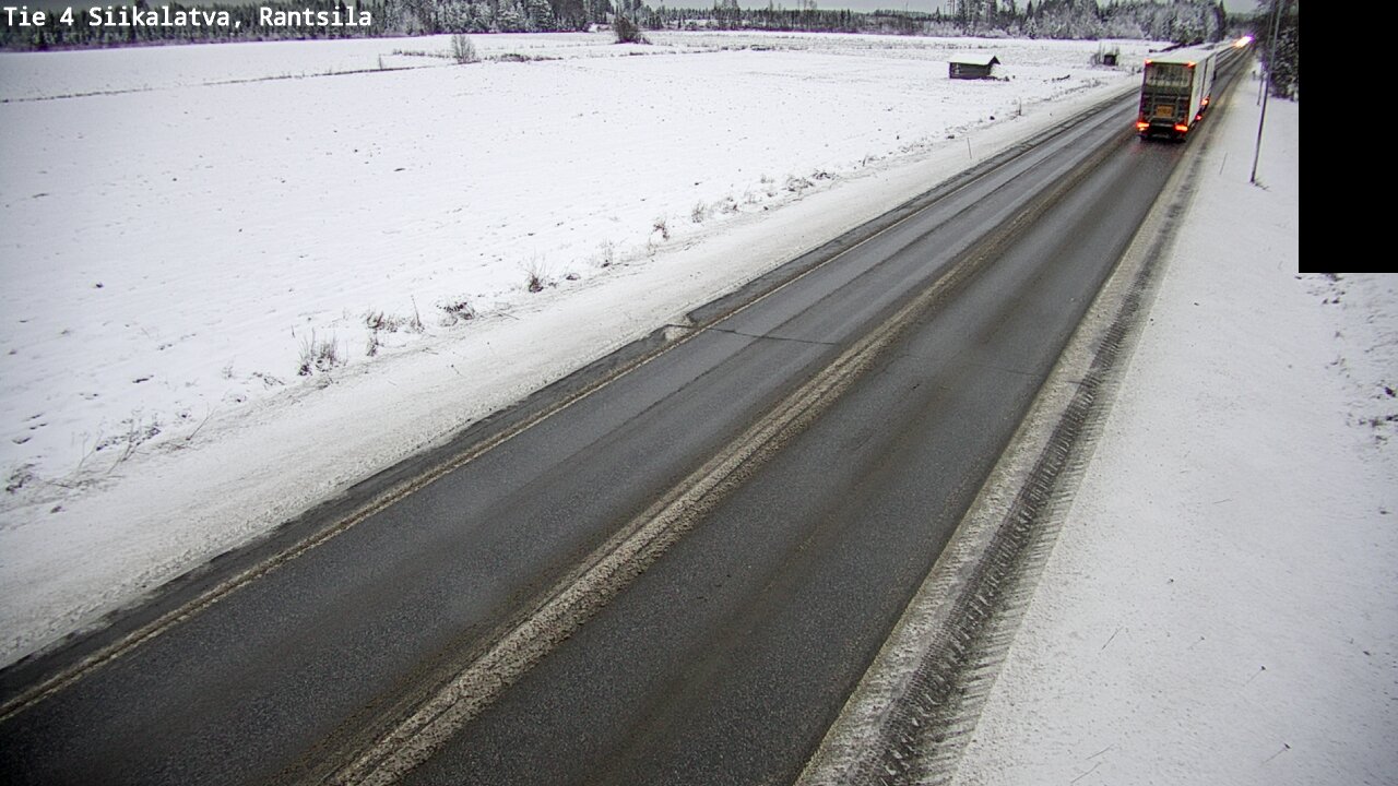 Weather Camera Image Väg 4 Siikalatva, Rantsila, Siikalatva, Pohjois-Pohjanmaa