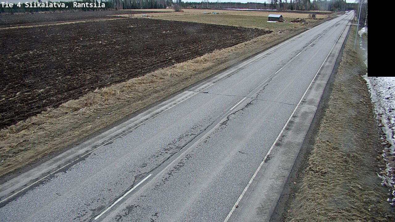 Weather Camera Image Väg 4 Siikalatva, Rantsila, Siikalatva, Pohjois-Pohjanmaa