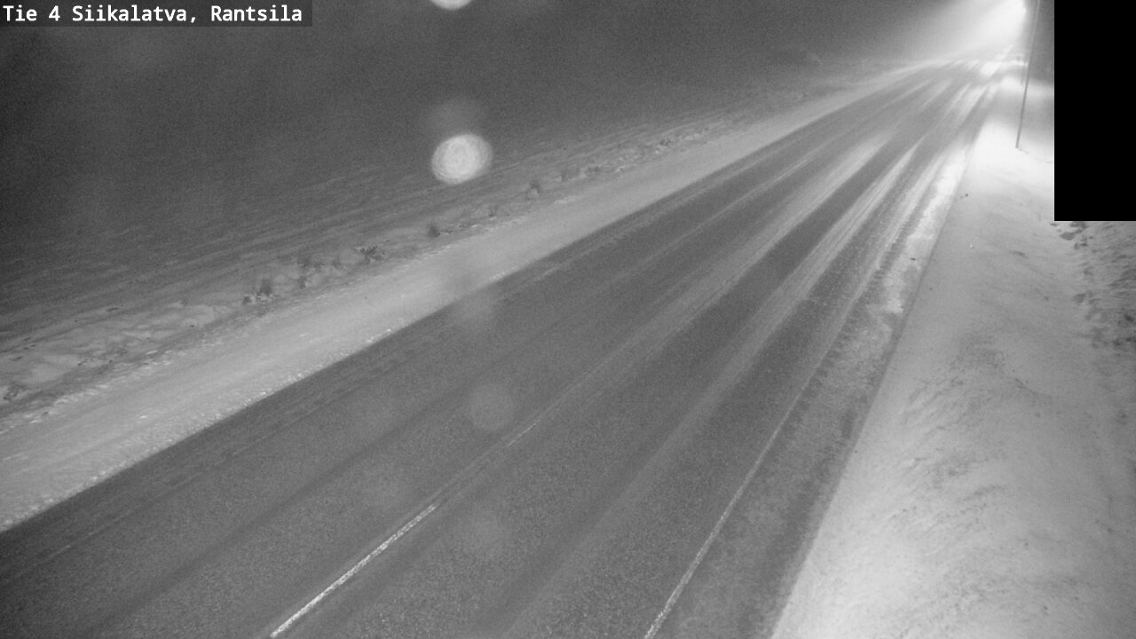 Weather Camera Image Väg 4 Siikalatva, Rantsila, Siikalatva, Pohjois-Pohjanmaa