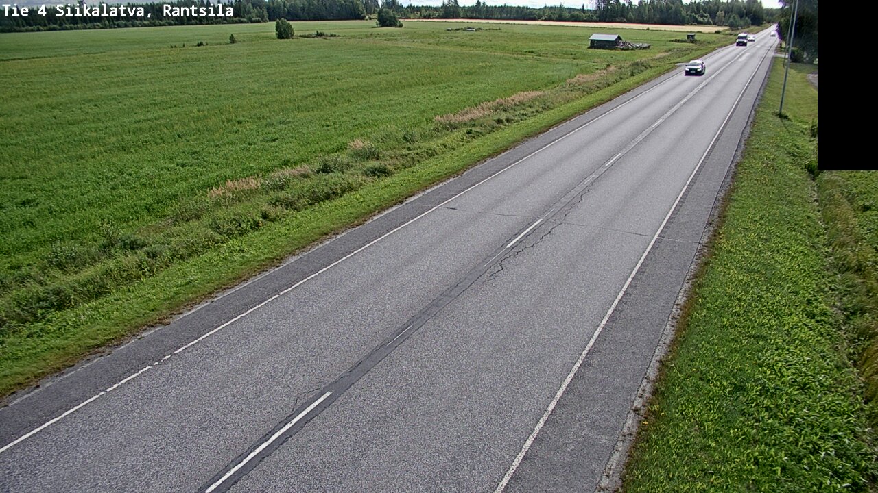Weather Camera Image Road 4 Siikalatva, Rantsila, Siikalatva, Pohjois-Pohjanmaa