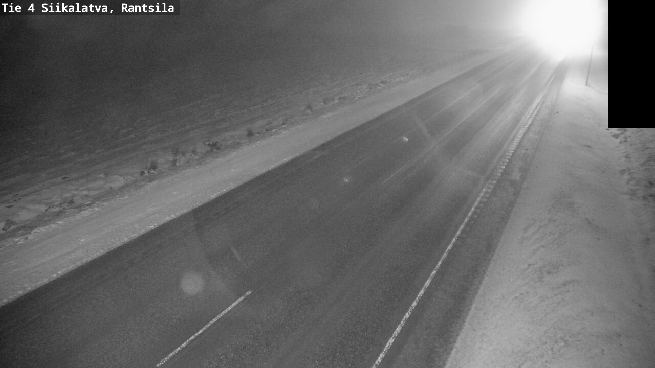 Weather Camera Image Väg 4 Siikalatva, Rantsila, Siikalatva, Pohjois-Pohjanmaa