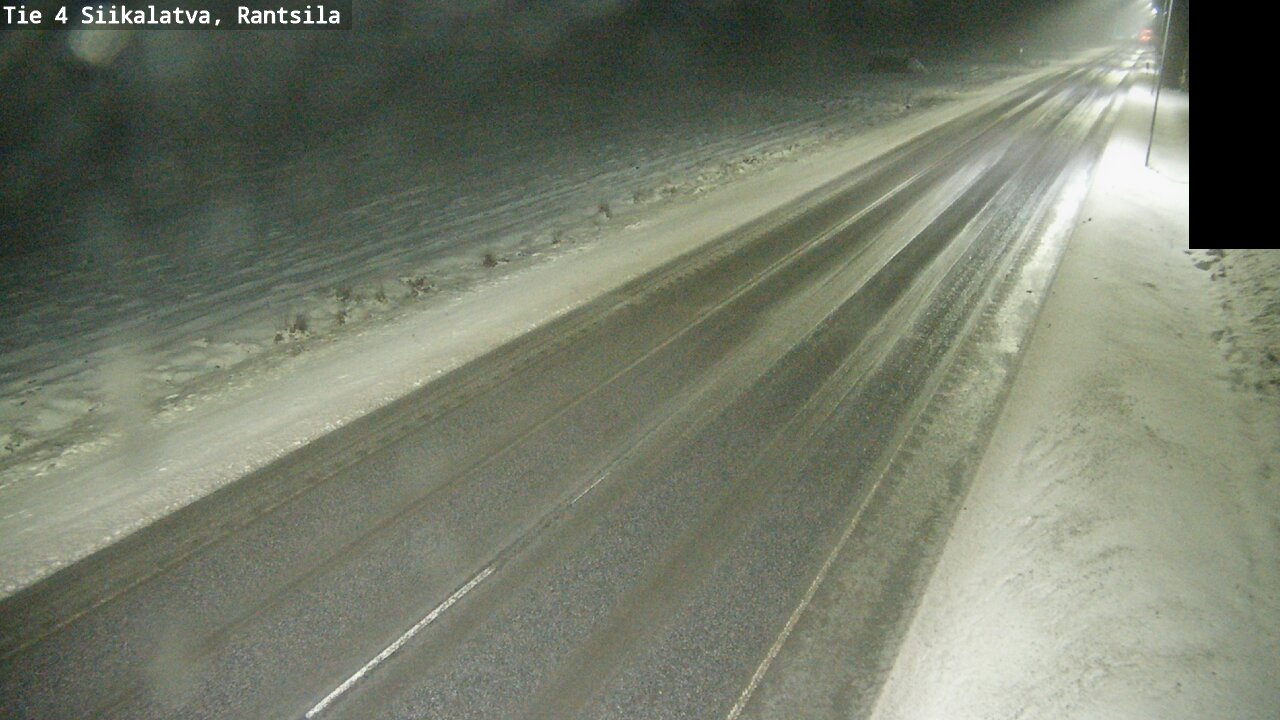 Weather Camera Image Väg 4 Siikalatva, Rantsila, Siikalatva, Pohjois-Pohjanmaa